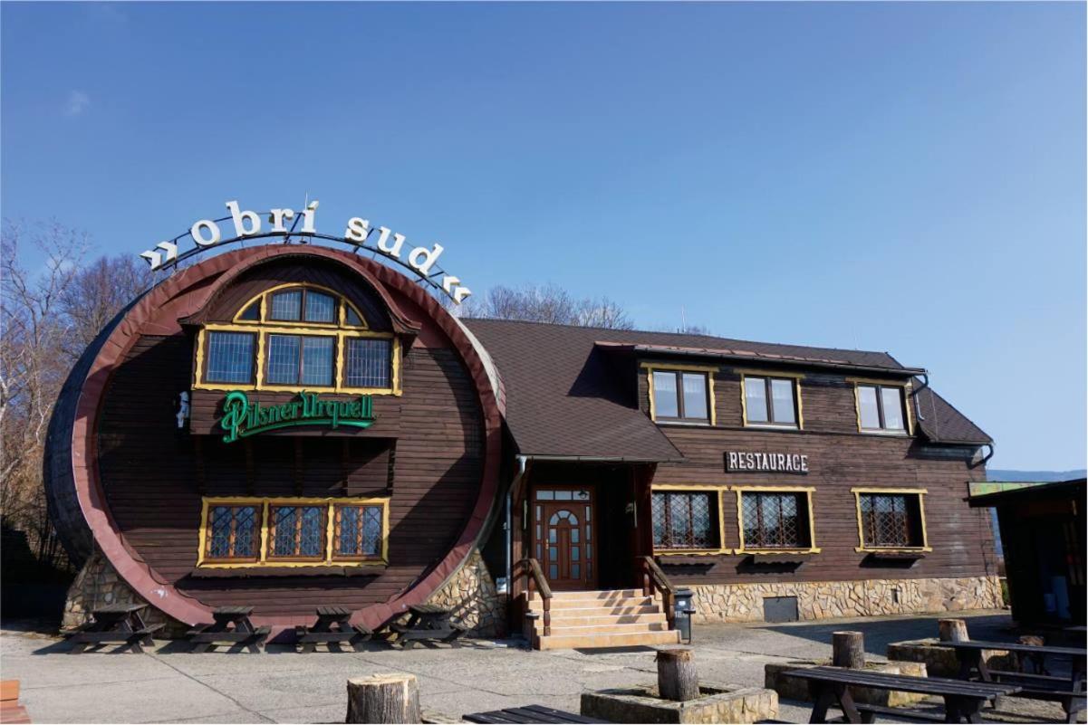 Obří sud Lázně Libverda Hotel Exterior foto